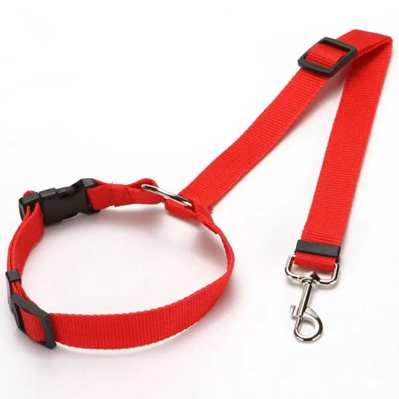 Cinturón de Seguridad para Perros con Sujeción al Reposacabezas