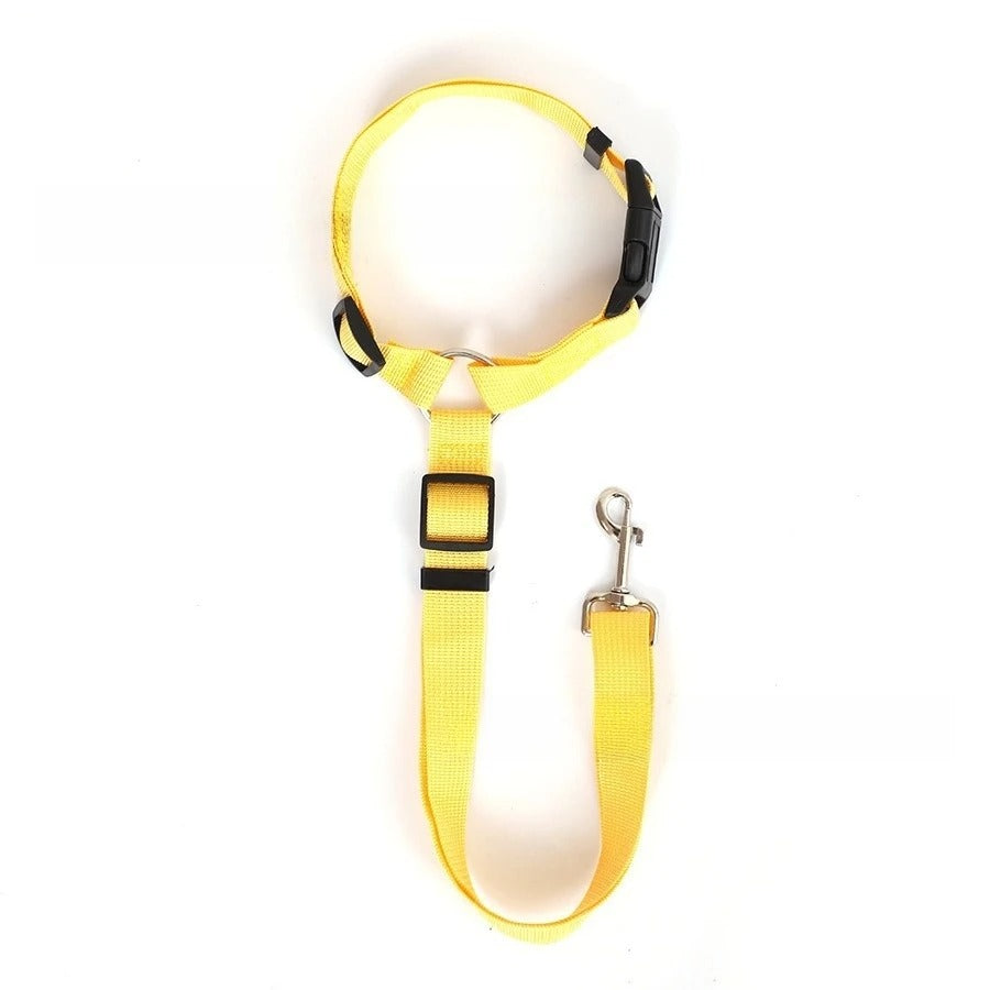 Cinturón de Seguridad para Perros con Sujeción al Reposacabezas