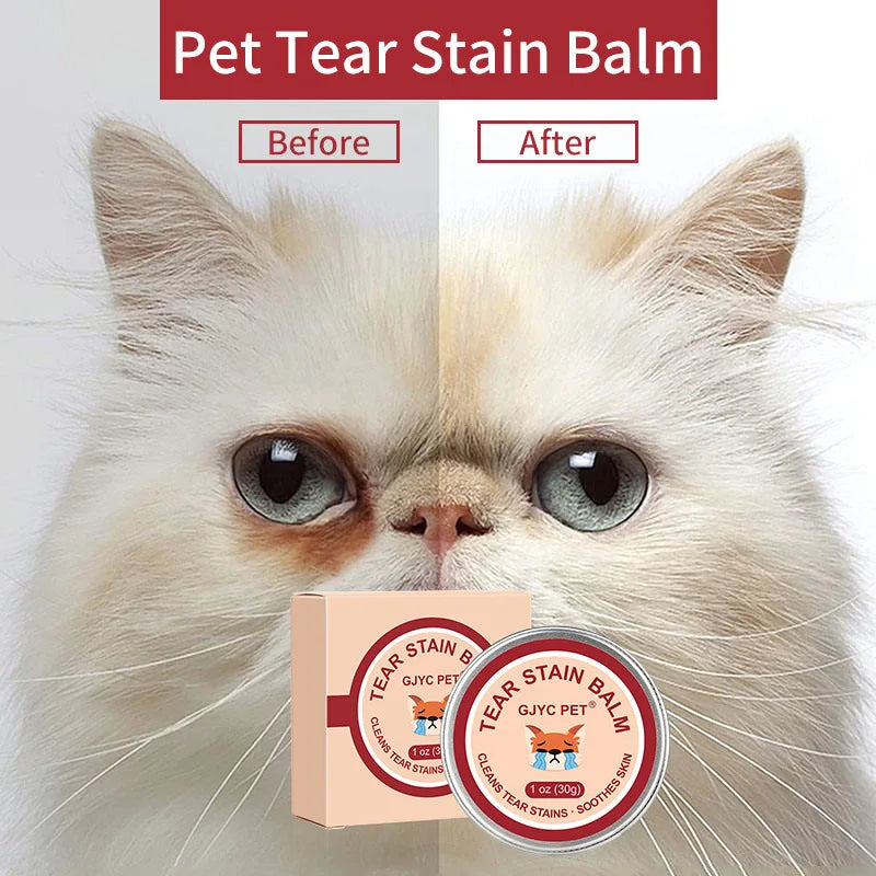 Bálsamo Natural Quitamanchas Lagrimales para Perros y Gatos