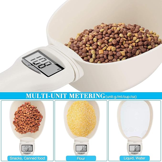 Cuchara Medidora Digital para Mascotas
