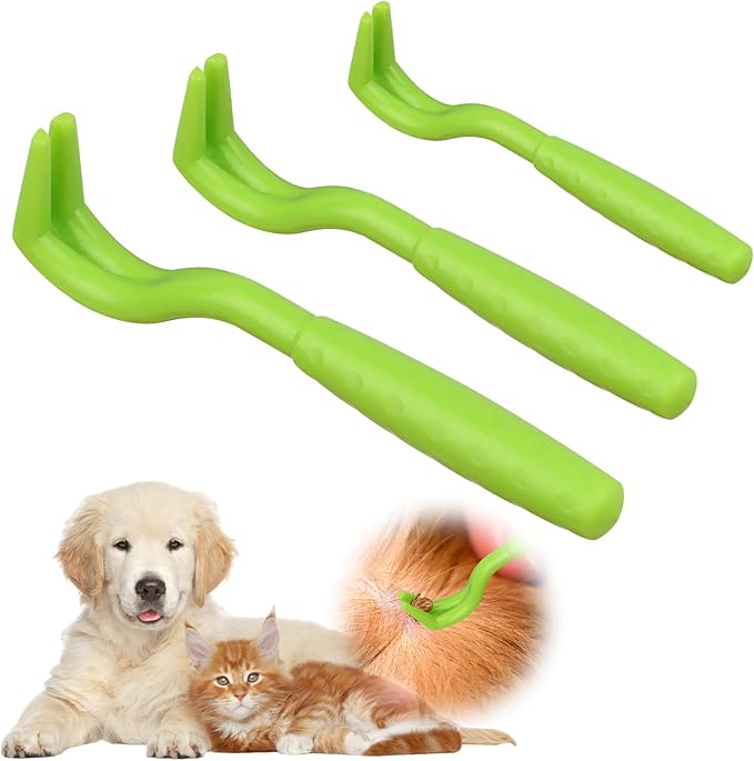 Set de Ganchos Quita Garrapatas para Mascotas